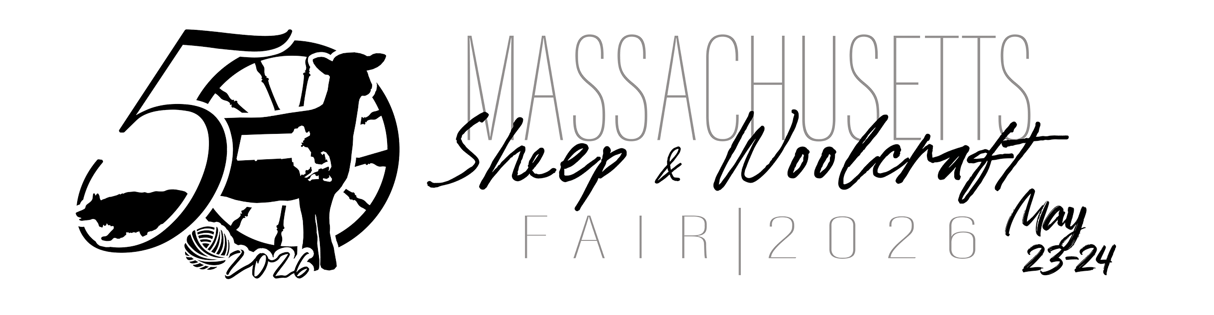 Massachusetts Sheep & Woolcraft Fair 2026 Massachusetts Sheep and Woolcraft Fair logo